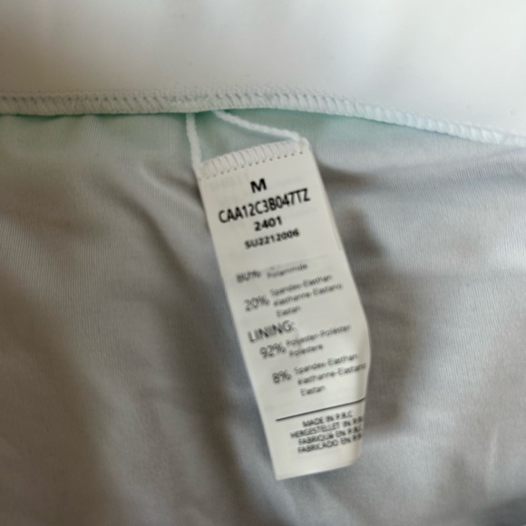 Cupshe Blue and White Women's Swim Two piece Medium NWT - Picture 6 of 6